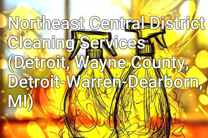 Northeast Central District Cleaning Services (Detroit, Wayne County, Detroit-Warren-Dearborn, MI)