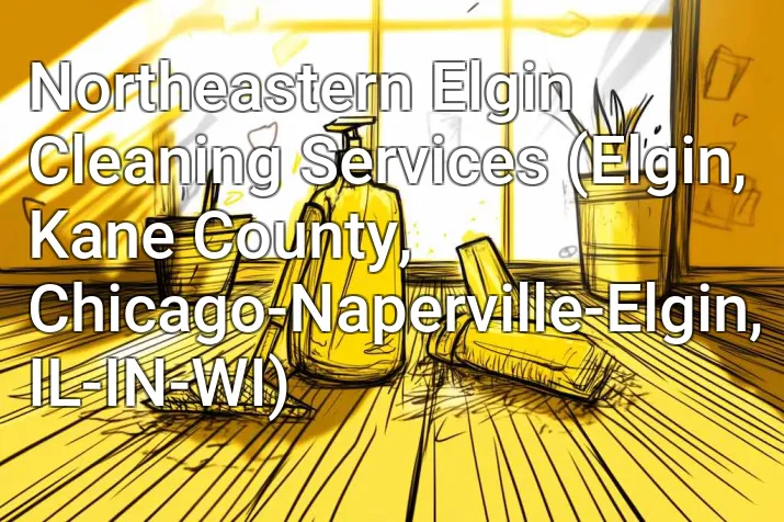 Northeastern Elgin Cleaning Services (Elgin, Kane County, Chicago-Naperville-Elgin, IL-IN-WI)