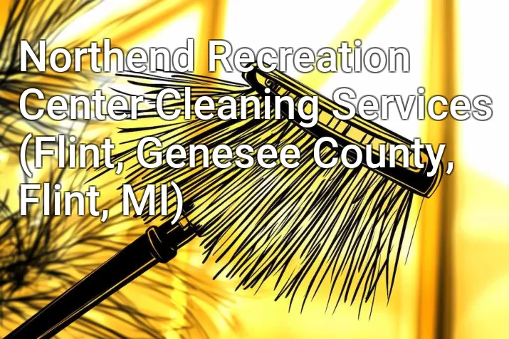 Northend Recreation Center Cleaning Services (Flint, Genesee County, Flint, MI)