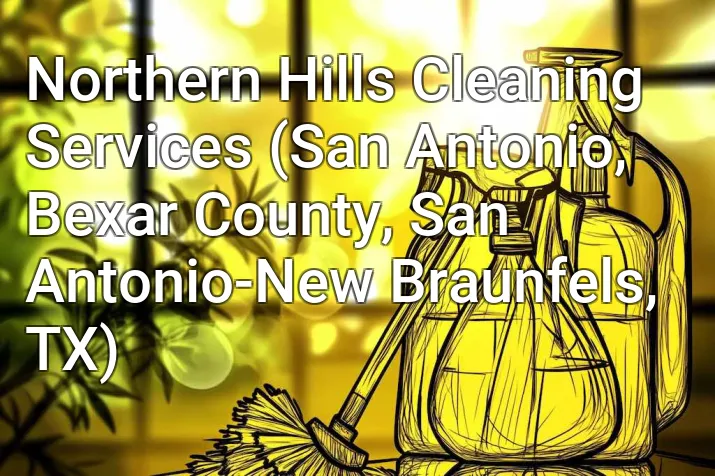 Northern Hills Cleaning Services (San Antonio, Bexar County, San Antonio-New Braunfels, TX)