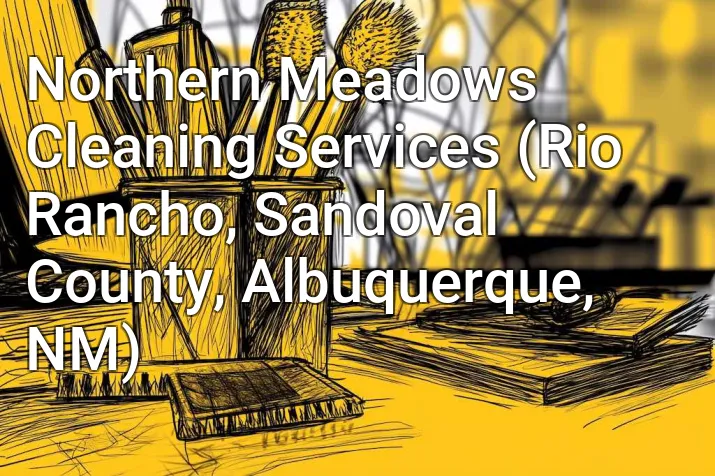 Northern Meadows Cleaning Services (Rio Rancho, Sandoval County, Albuquerque, NM)