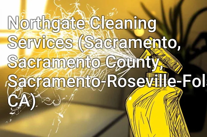 Northgate Cleaning Services (Sacramento, Sacramento County, Sacramento-Roseville-Folsom, CA)