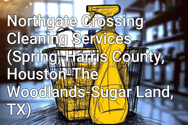 Northgate Crossing Cleaning Services (Spring, Harris County, Houston-The Woodlands-Sugar Land, TX)
