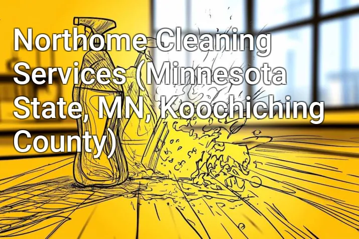 Northome Cleaning Services (Minnesota State, MN, Koochiching County)