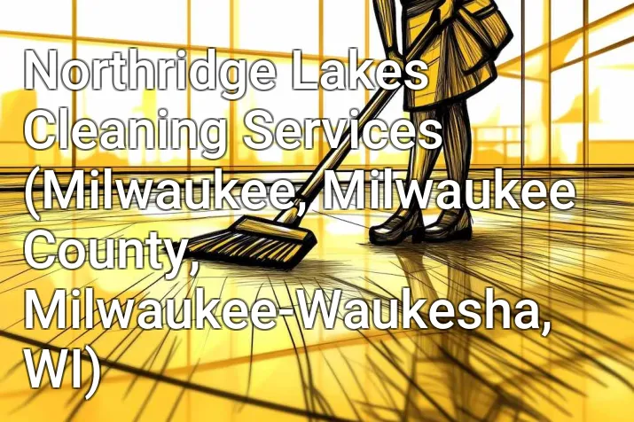 Northridge Lakes Cleaning Services (Milwaukee, Milwaukee County, Milwaukee-Waukesha, WI)