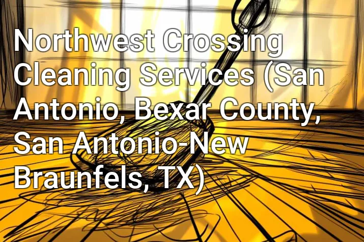 Northwest Crossing Cleaning Services (San Antonio, Bexar County, San Antonio-New Braunfels, TX)