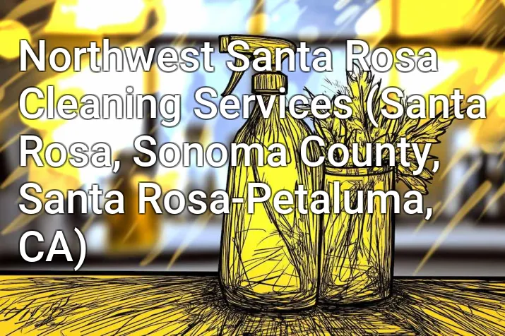 Northwest Santa Rosa Cleaning Services (Santa Rosa, Sonoma County, Santa Rosa-Petaluma, CA)
