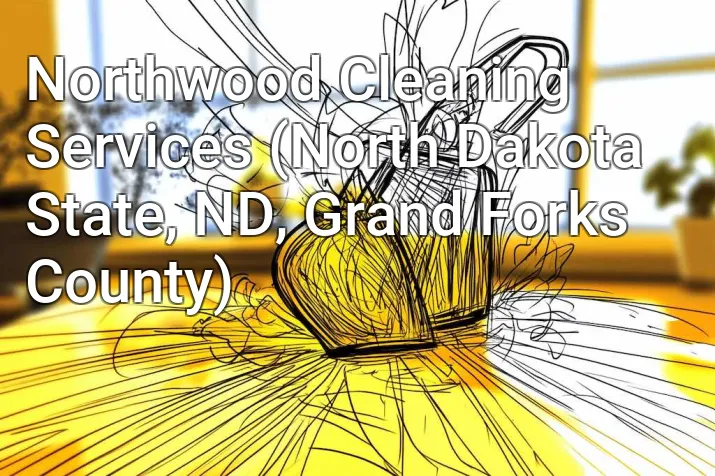 Northwood Cleaning Services (North Dakota State, ND, Grand Forks County)