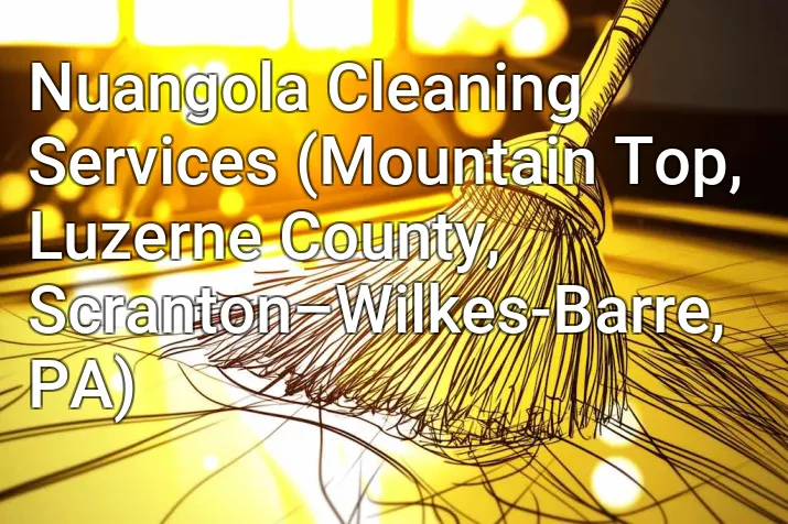 Nuangola Cleaning Services (Mountain Top, Luzerne County, Scranton–Wilkes-Barre, PA)