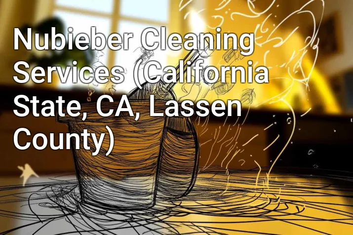 Nubieber Cleaning Services (California State, CA, Lassen County)