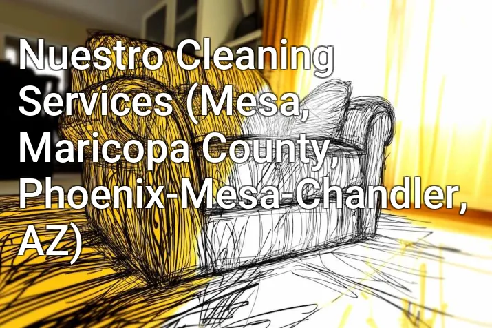 Nuestro Cleaning Services (Mesa, Maricopa County, Phoenix-Mesa-Chandler, AZ)