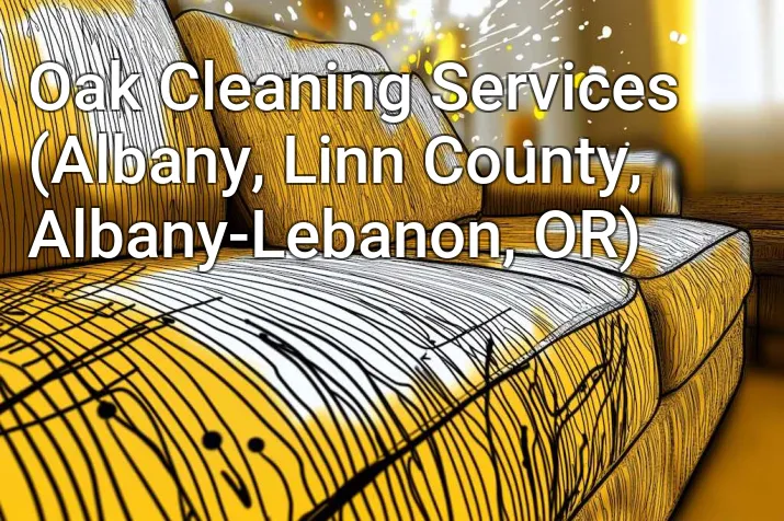 Oak Cleaning Services (Albany, Linn County, Albany-Lebanon, OR)