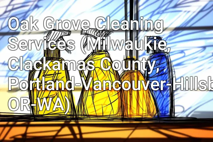 Oak Grove Cleaning Services (Milwaukie, Clackamas County, Portland-Vancouver-Hillsboro, OR-WA)