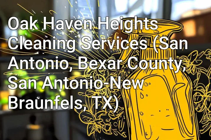 Oak Haven Heights Cleaning Services (San Antonio, Bexar County, San Antonio-New Braunfels, TX)