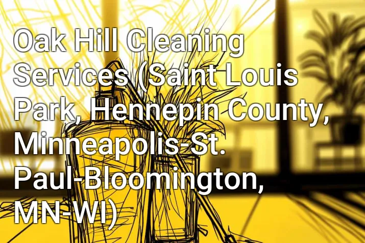 Oak Hill Cleaning Services (Saint Louis Park, Hennepin County, Minneapolis-St. Paul-Bloomington, MN-WI)