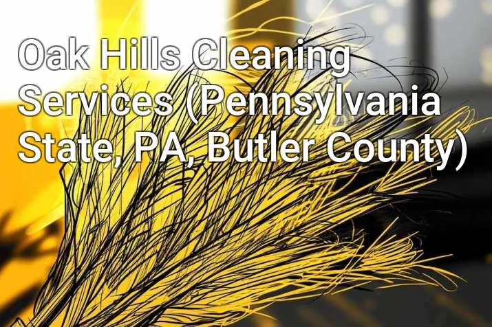 Oak Hills Cleaning Services (Pennsylvania State, PA, Butler County)