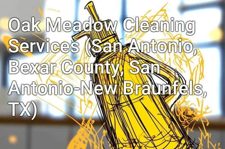 Oak Meadow Cleaning Services (San Antonio, Bexar County, San Antonio-New Braunfels, TX)