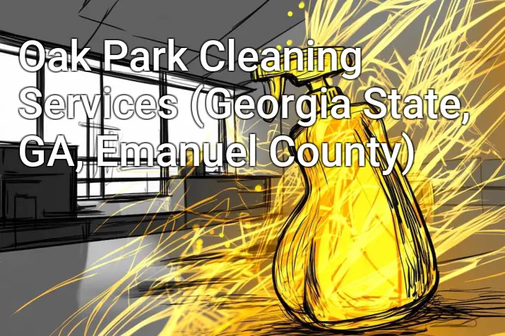 Oak Park Cleaning Services (Georgia State, GA, Emanuel County)