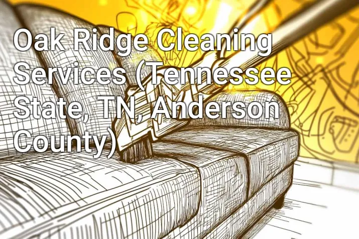 Oak Ridge Cleaning Services (Tennessee State, TN, Anderson County)