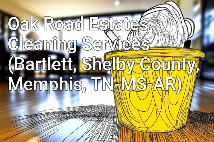 Oak Road Estates Cleaning Services (Bartlett, Shelby County, Memphis, TN-MS-AR)
