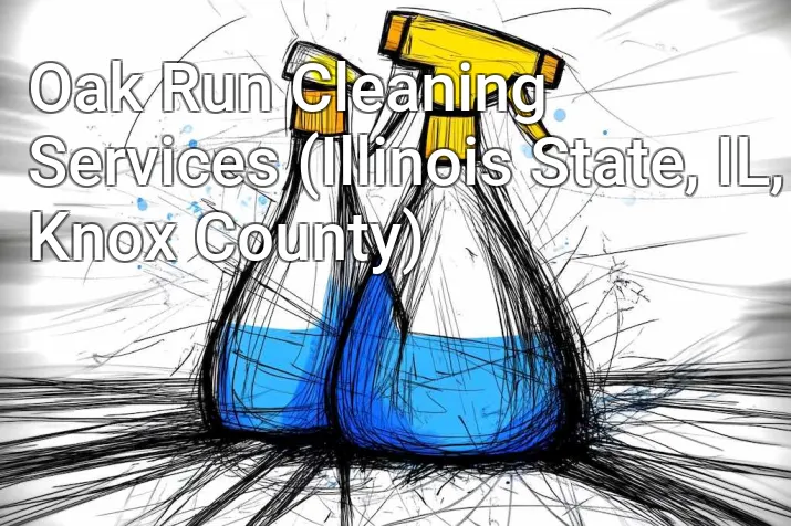 Oak Run Cleaning Services (Illinois State, IL, Knox County)