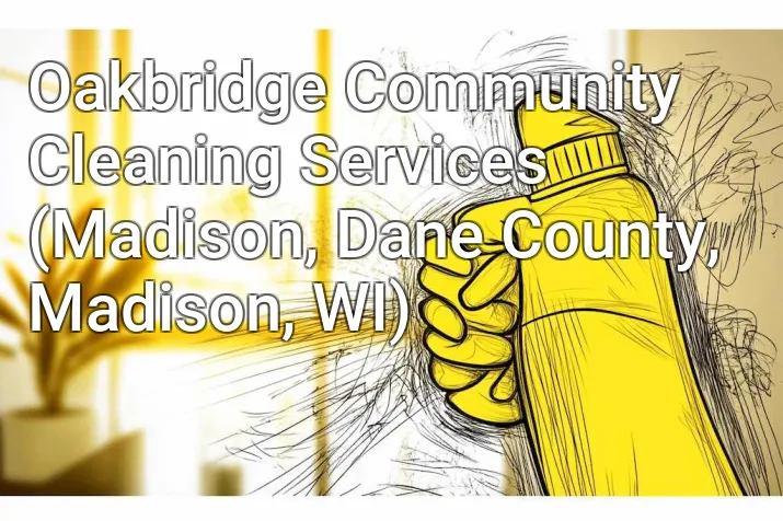 Oakbridge Community Cleaning Services (Madison, Dane County, Madison, WI)