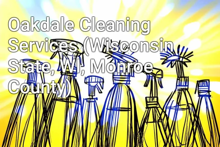Oakdale Cleaning Services (Wisconsin State, WI, Monroe County)