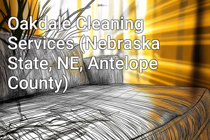 Oakdale Cleaning Services (Nebraska State, NE, Antelope County)