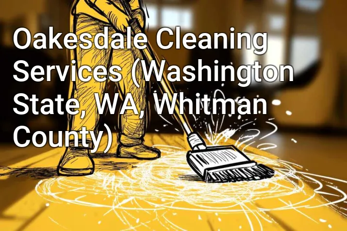 Oakesdale Cleaning Services (Washington State, WA, Whitman County)