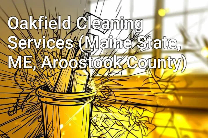 Oakfield Cleaning Services (Maine State, ME, Aroostook County)