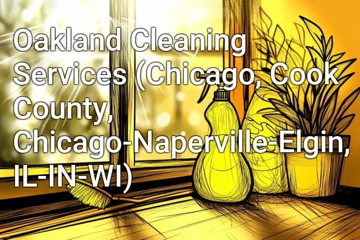 Oakland Cleaning Services (Chicago, Cook County, Chicago-Naperville-Elgin, IL-IN-WI)