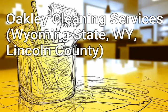 Oakley Cleaning Services (Wyoming State, WY, Lincoln County)