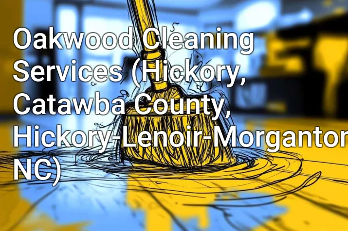 Oakwood Cleaning Services (Hickory, Catawba County, Hickory-Lenoir-Morganton, NC)