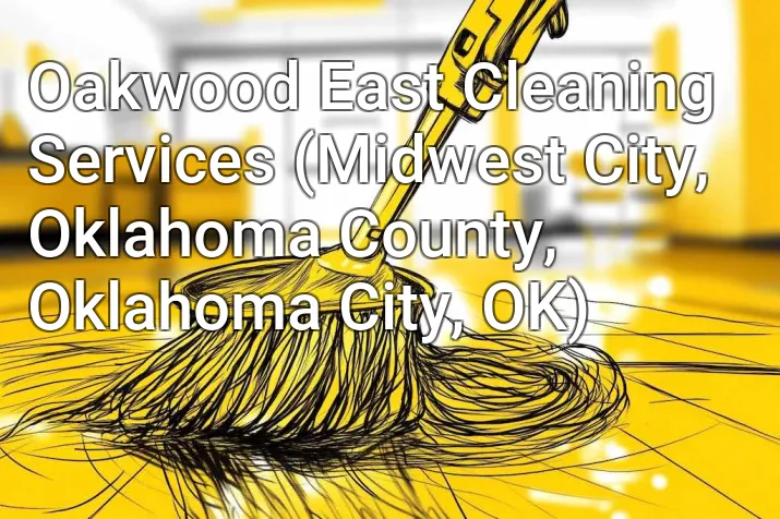Oakwood East Cleaning Services (Midwest City, Oklahoma County, Oklahoma City, OK)