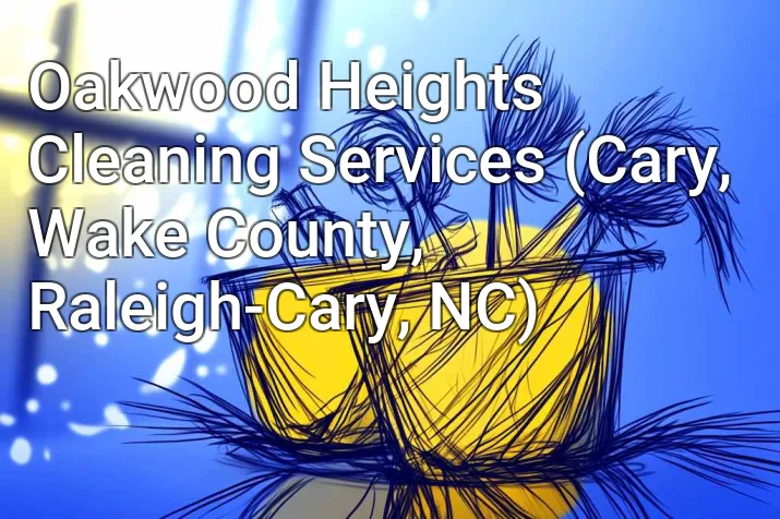 Oakwood Heights Cleaning Services (Cary, Wake County, Raleigh-Cary, NC)