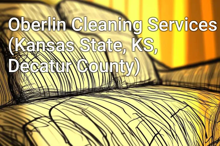 Oberlin Cleaning Services (Kansas State, KS, Decatur County)