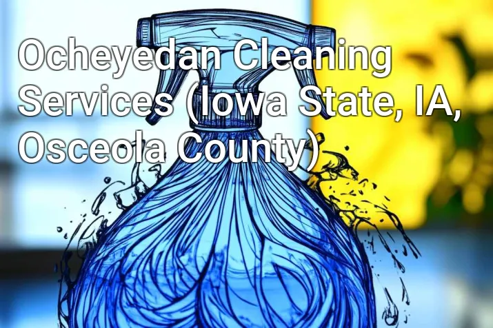 Ocheyedan Cleaning Services (Iowa State, IA, Osceola County)