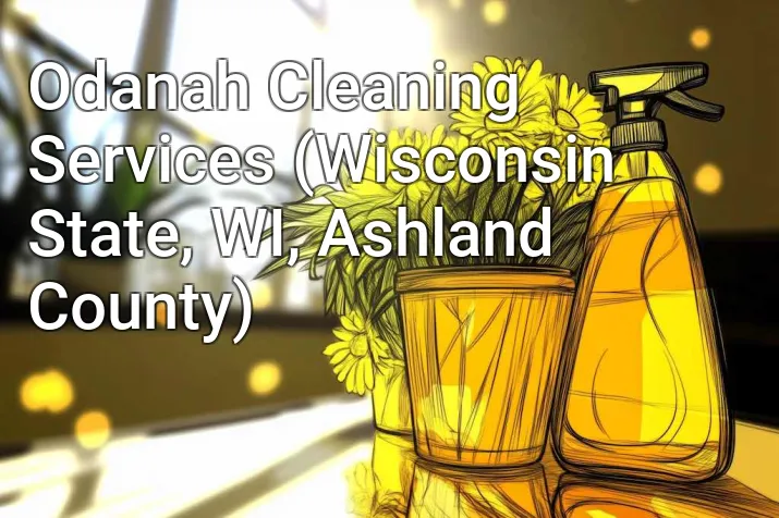 Odanah Cleaning Services (Wisconsin State, WI, Ashland County)