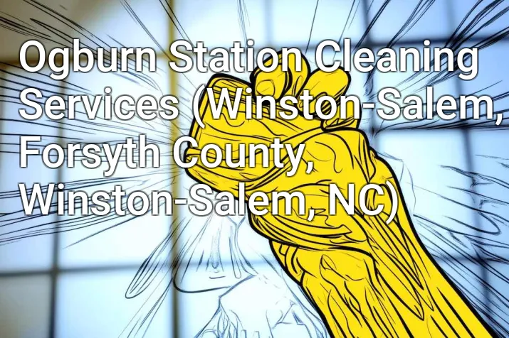 Ogburn Station Cleaning Services (Winston-Salem, Forsyth County, Winston-Salem, NC)