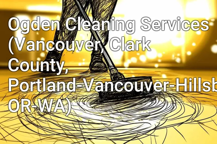 Ogden Cleaning Services (Vancouver, Clark County, Portland-Vancouver-Hillsboro, OR-WA)