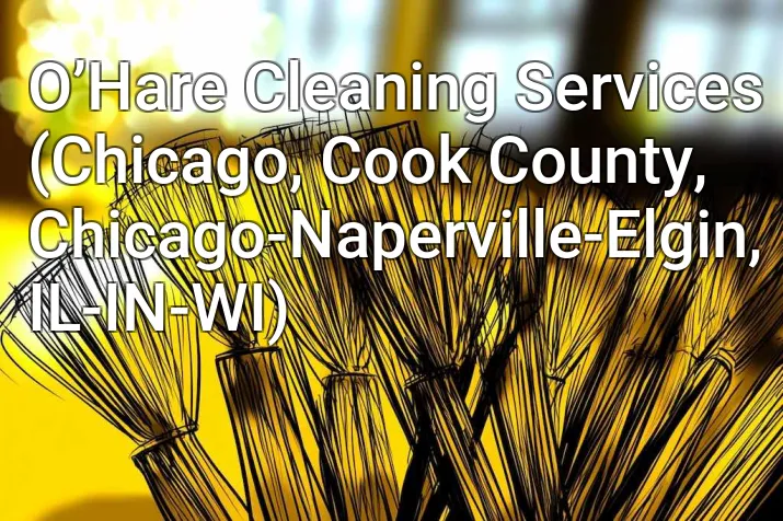 O’Hare Cleaning Services (Chicago, Cook County, Chicago-Naperville-Elgin, IL-IN-WI)