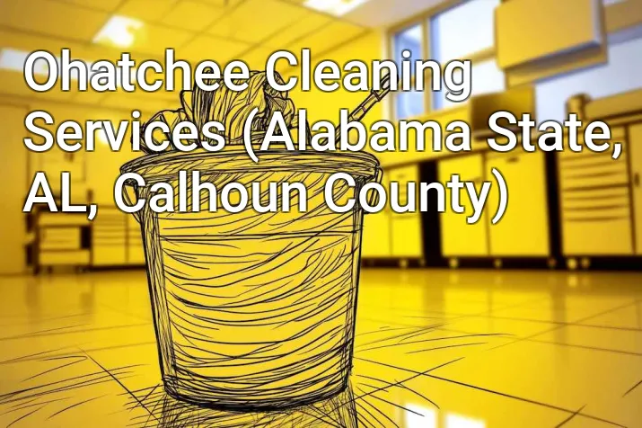 Ohatchee Cleaning Services (Alabama State, AL, Calhoun County)