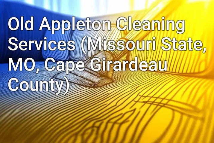 Old Appleton Cleaning Services (Missouri State, MO, Cape Girardeau County)
