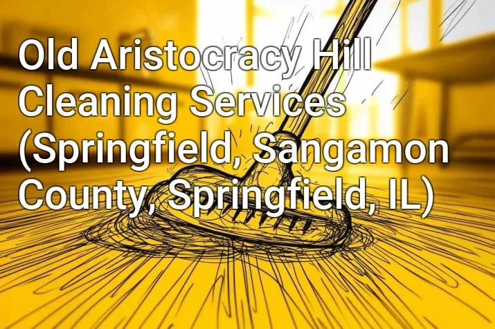 Old Aristocracy Hill Cleaning Services (Springfield, Sangamon County, Springfield, IL)