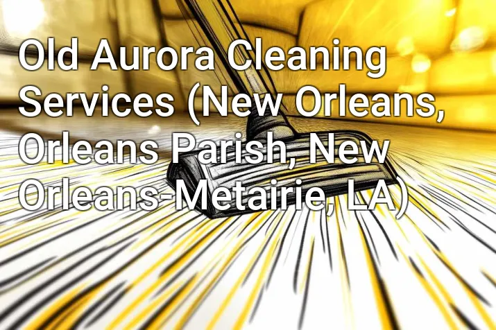 Old Aurora Cleaning Services (New Orleans, Orleans Parish, New Orleans-Metairie, LA)