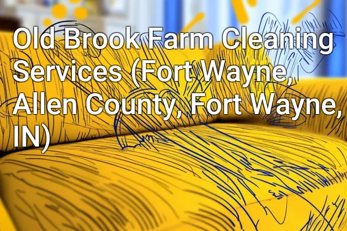 Old Brook Farm Cleaning Services (Fort Wayne, Allen County, Fort Wayne, IN)