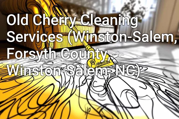 Old Cherry Cleaning Services (Winston-Salem, Forsyth County, Winston-Salem, NC)