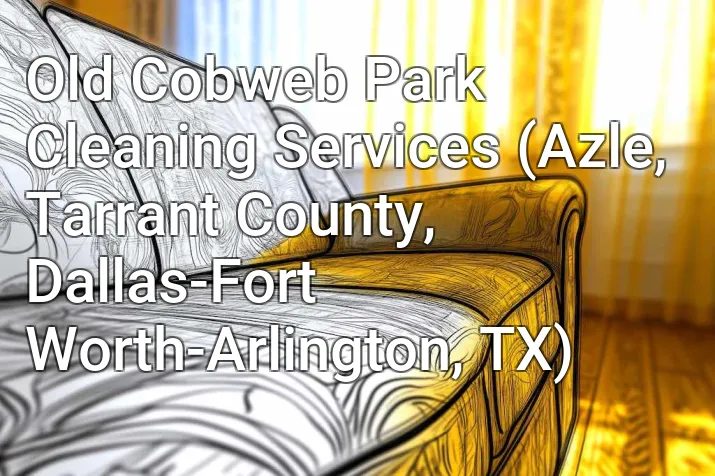 Old Cobweb Park Cleaning Services (Azle, Tarrant County, Dallas-Fort Worth-Arlington, TX)