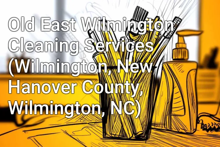Old East Wilmington Cleaning Services (Wilmington, New Hanover County, Wilmington, NC)