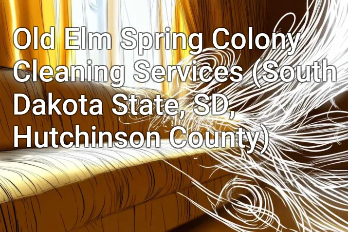 Old Elm Spring Colony Cleaning Services (South Dakota State, SD, Hutchinson County)